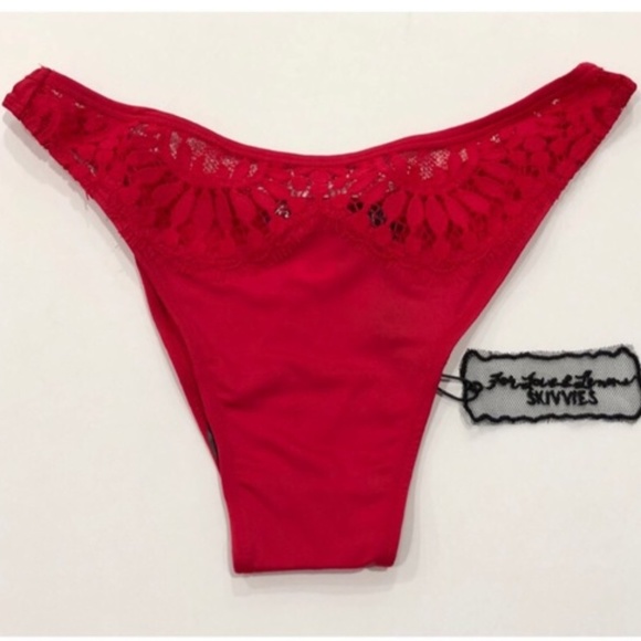 🔥LAST 1🔥NWT FL&L SEXY IN RED PANTY - Picture 6 of 8